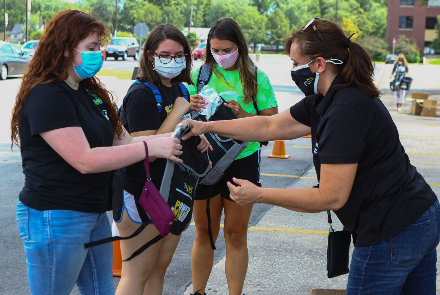 PNW students return to campus